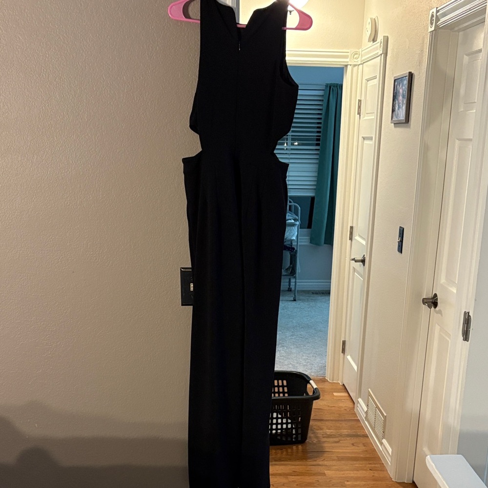 Express Black Jumpsuit - Picture 2 of 3
